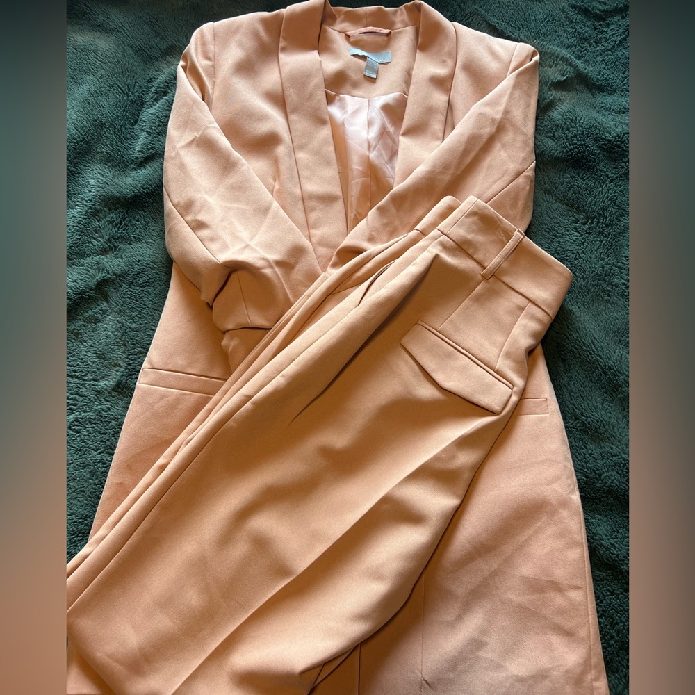 Light pink ASOS suit set